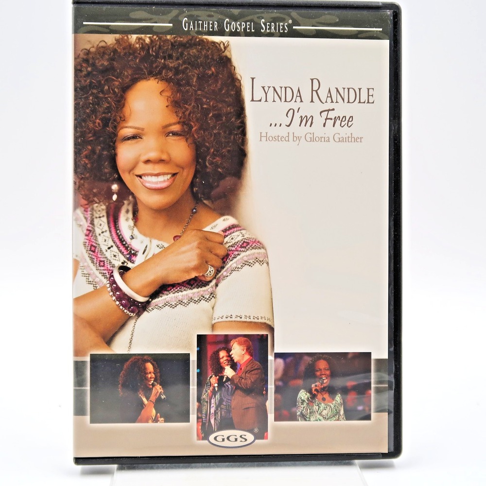 Lynda Randle I'm Free DVD 2009 Gaither Gospel Gloria Gaither Inspirational Music